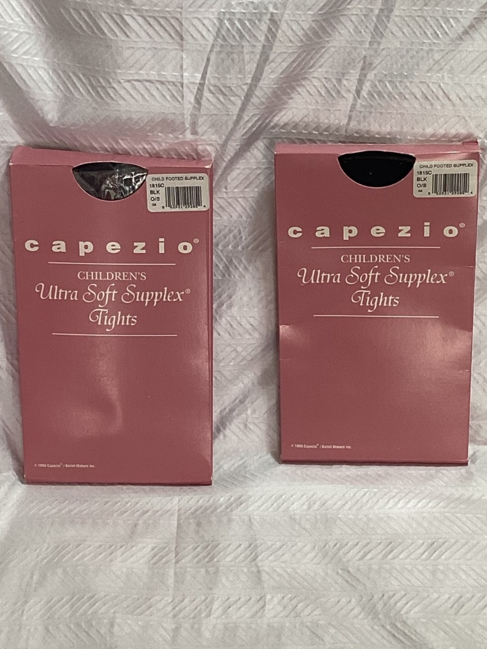 Capezio Child’s Ultra Soft Tights Black O/S Qty 2